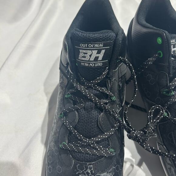 Under Armour BH Black Baseball Cleats Size 13 Brand New No Box - Picture 7 of 7